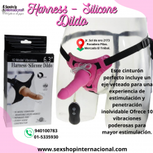 Harness Silicone Dildo